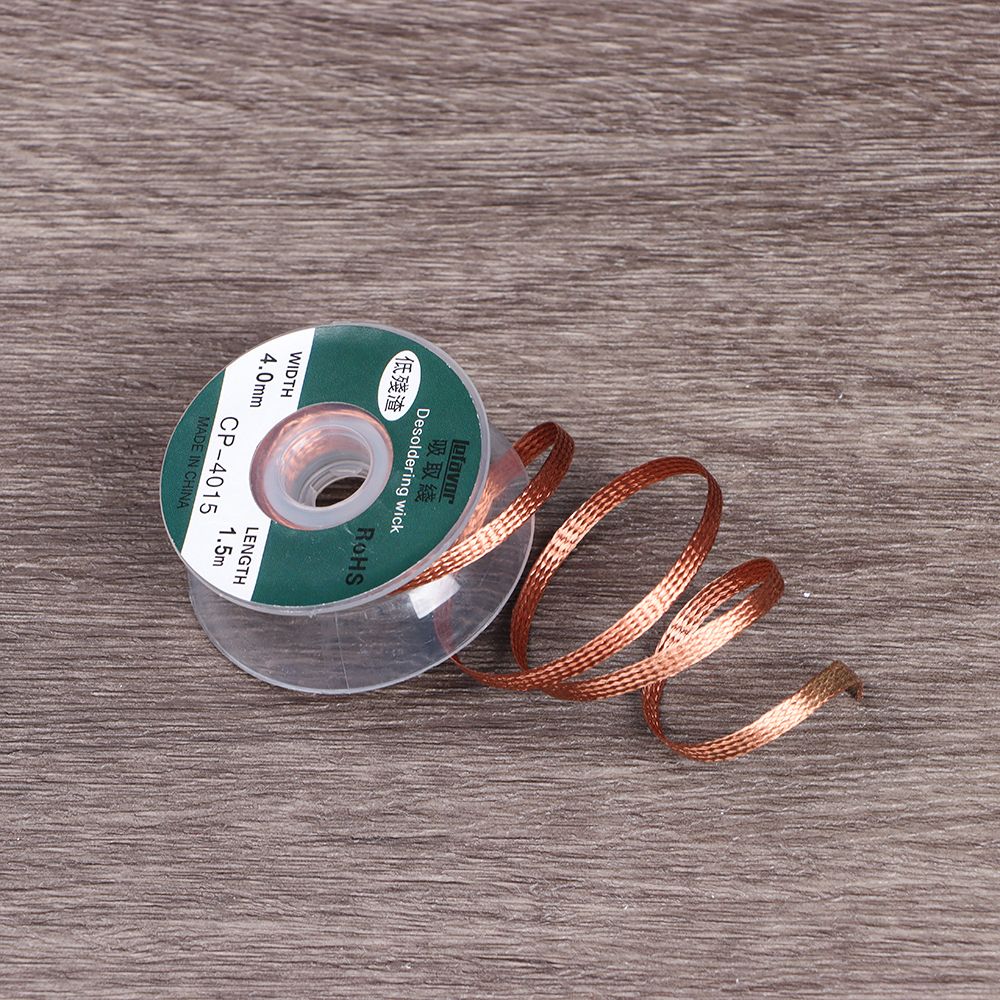 Solder Wick Braid - Herramienta profesional de limpieza, mecha de