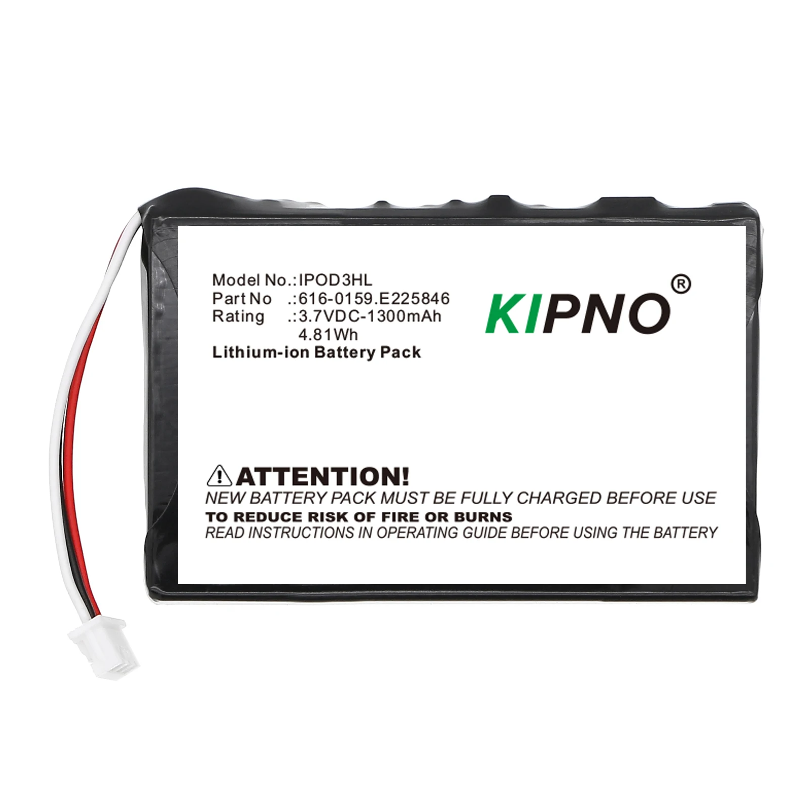 Batería KIPNO para IPod 3 3G 3 - Phone Battery Replacement reseña y precio