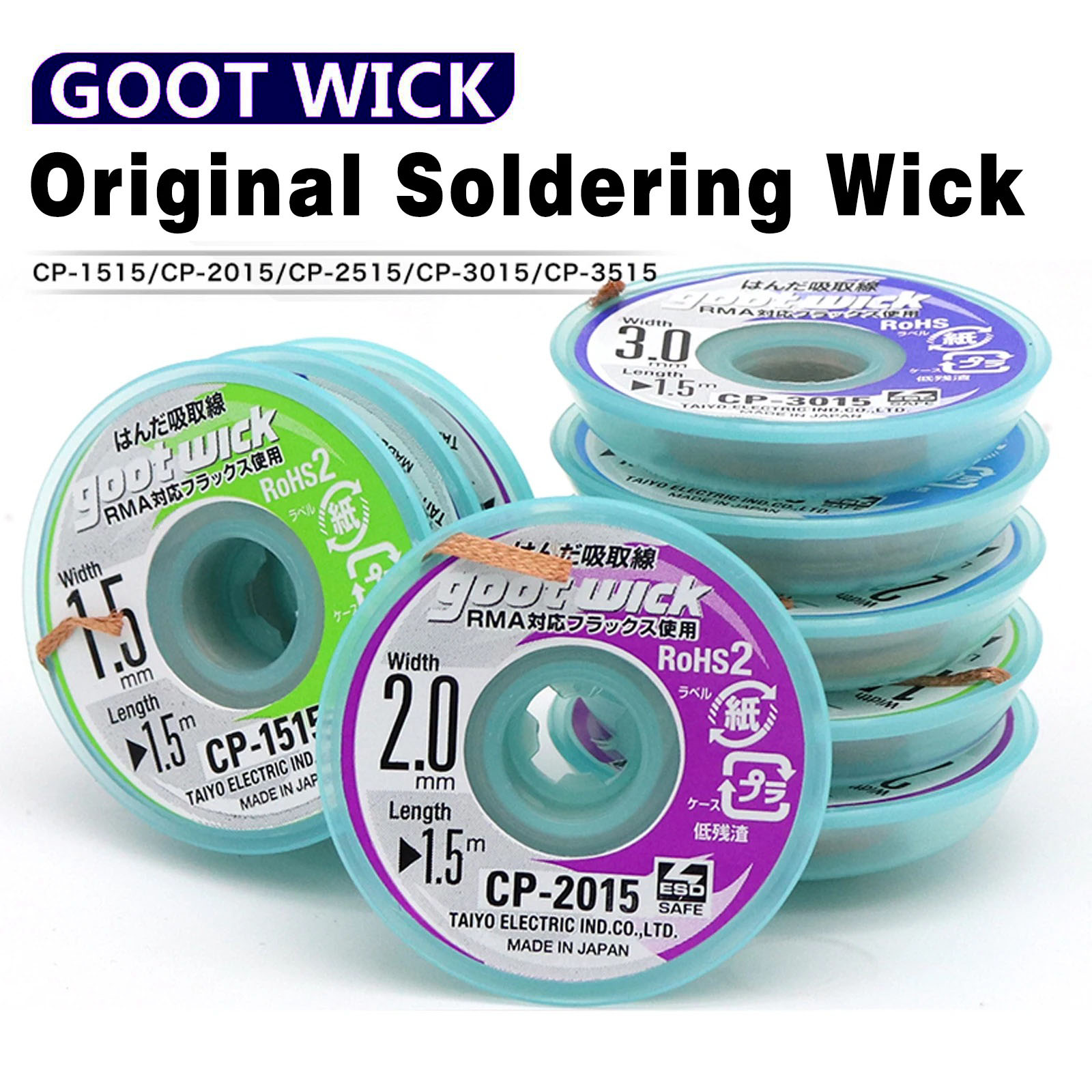 Mecha para desoldar Original d - Solder Wick Braid reseña y precio