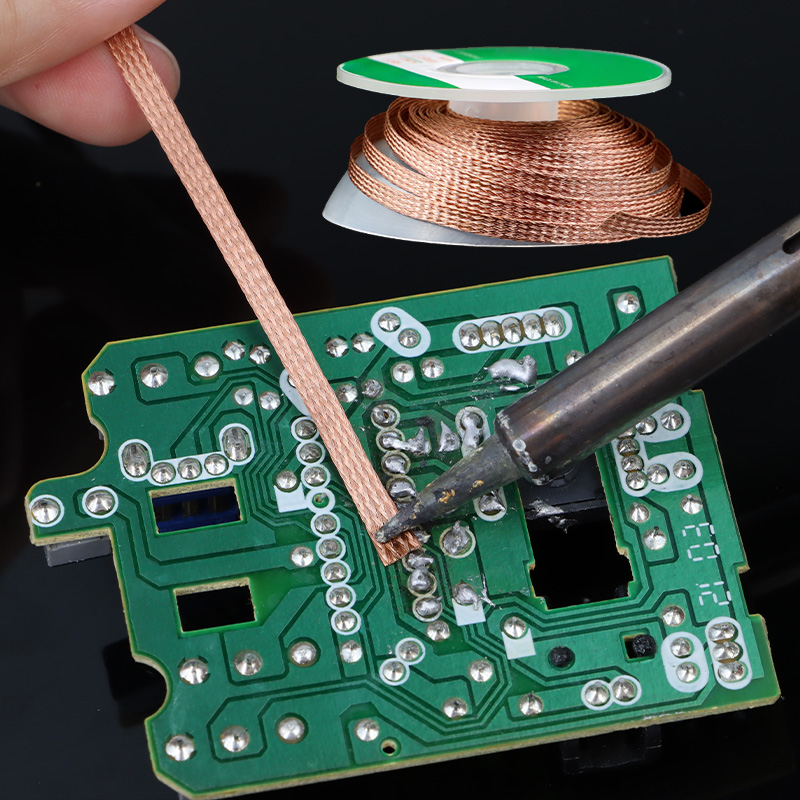 Cordón trenzado de desoldadura - Solder Wick Braid reseña y precio