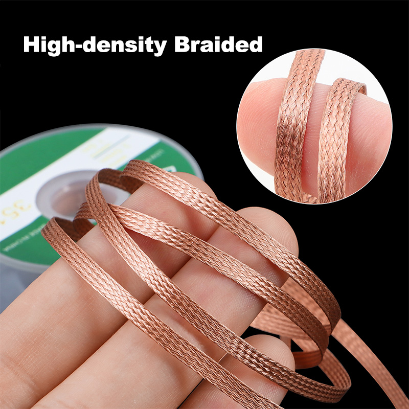 Cordón trenzado de desoldadura - Solder Wick Braid reseña y precio