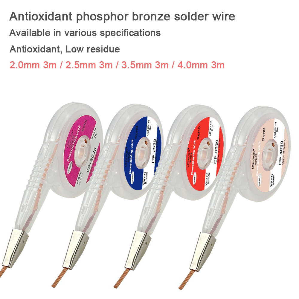 Trenza para desoldar fuerte, 1 - Solder Wick Braid reseña y precio