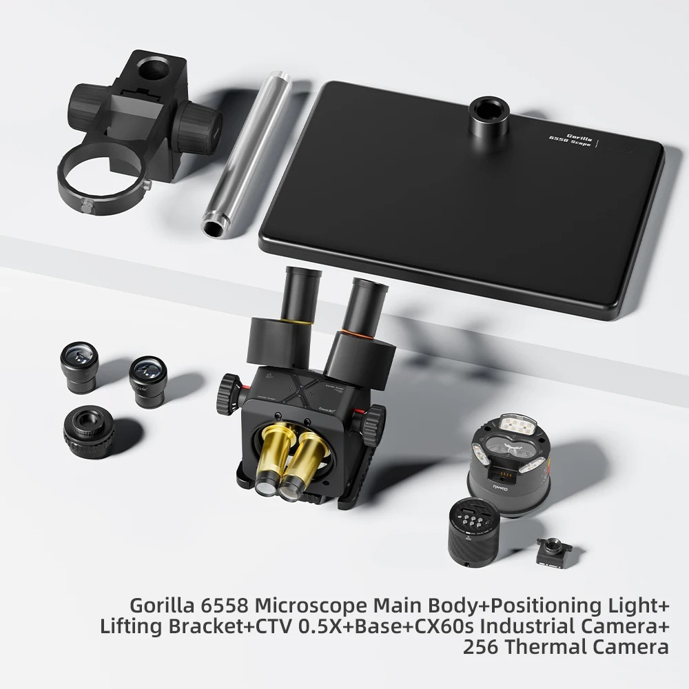 Microscopio Trinocular Qianli  - Electronics Repairing reseña y precio