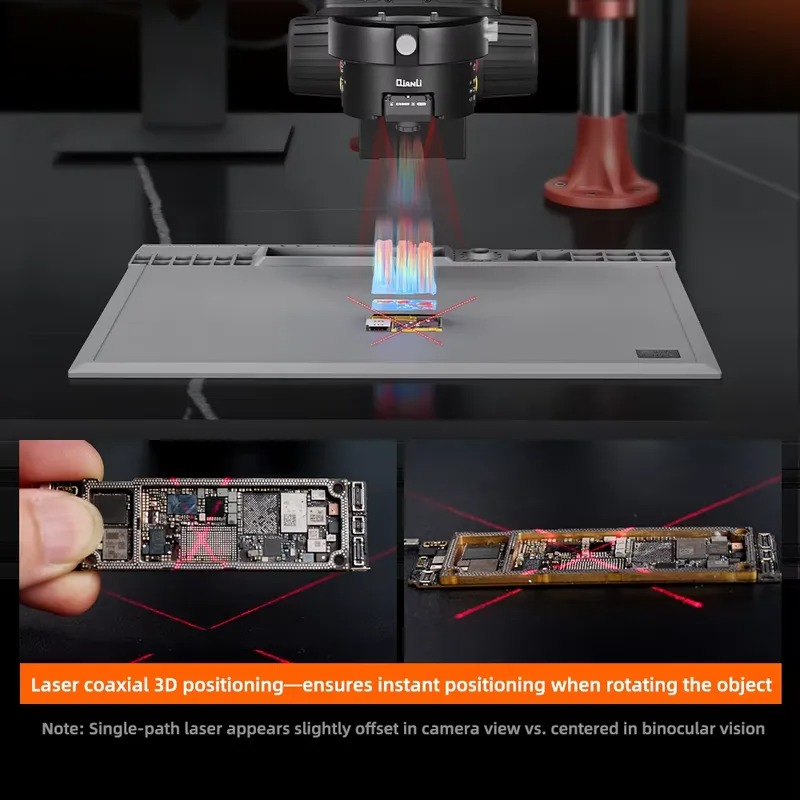 Microscopio Trinocular Qianli  - Electronics Repairing reseña y precio