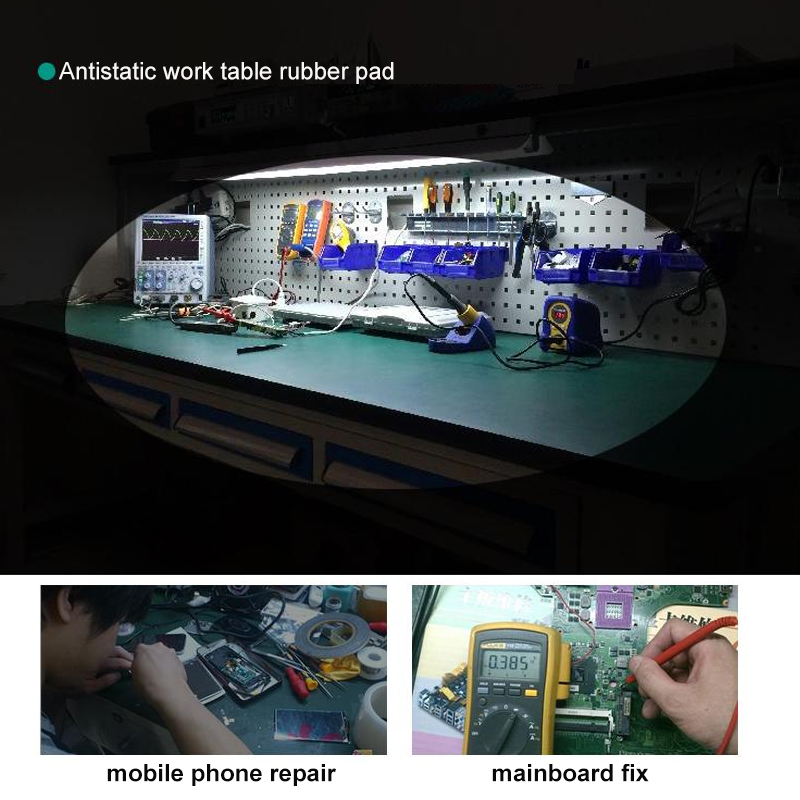 Tapete de trabajo de mesa de 3 - Electronics Repairing reseña y precio