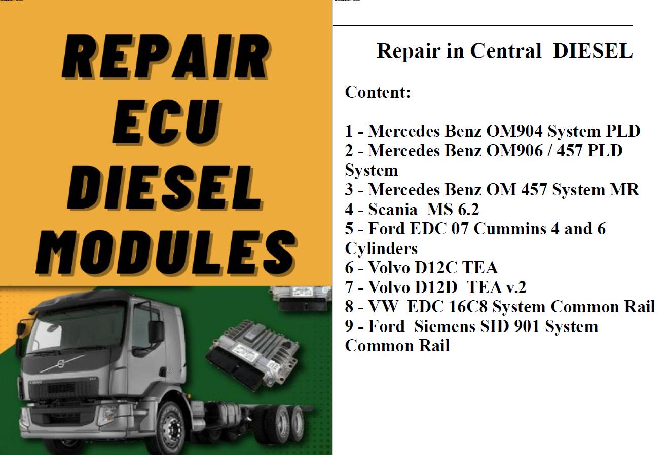 Manuales de reparación de ECU, - Electronics Repair Guide reseña y precio