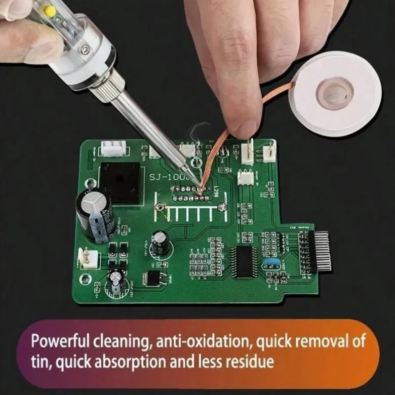 Cinta trenzada para desoldar d - Solder Wick Braid reseña y precio