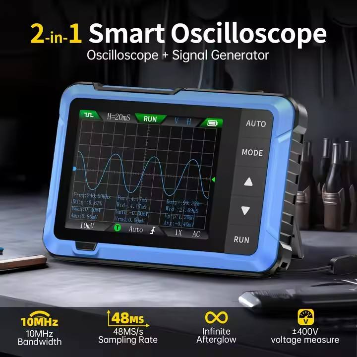 Osciloscopio Digital Portátil  - Electronics Repairing reseña y precio