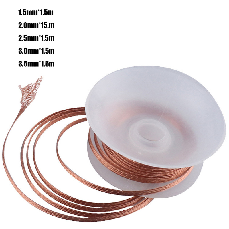 Alambres de plomo para trabajo - Solder Wick Braid reseña y precio
