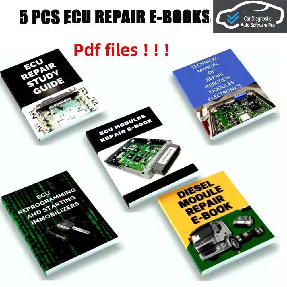 Manuales de Reparación de ECU  - Electronics Repair Guide reseña y precio