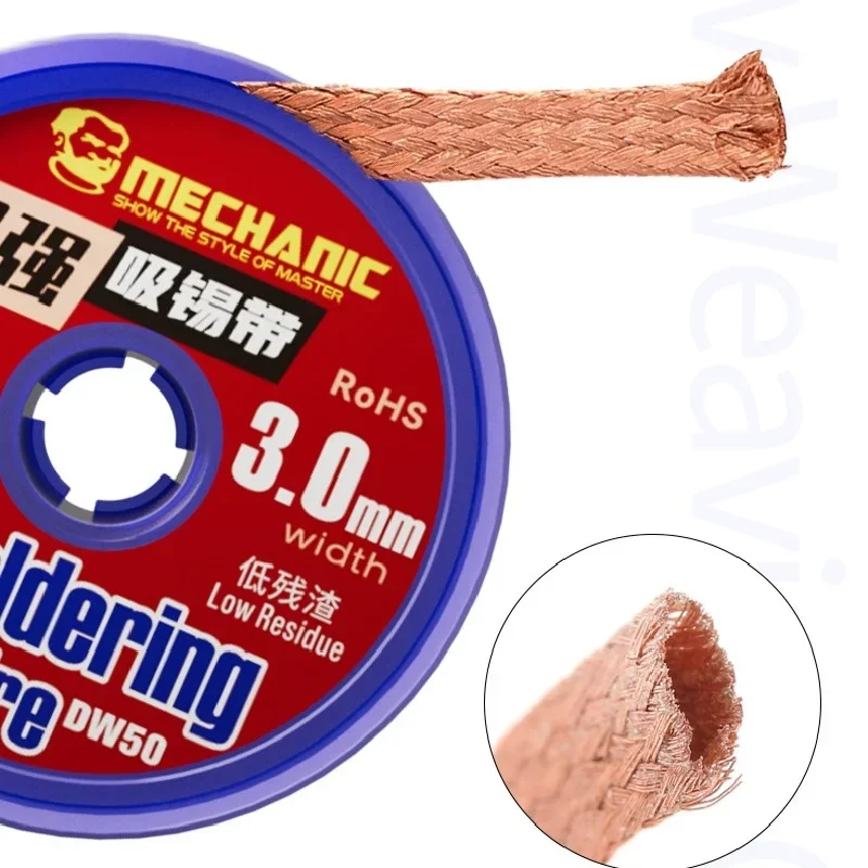 10 unidades de Malla desoldado - Solder Wick Braid reseña y precio